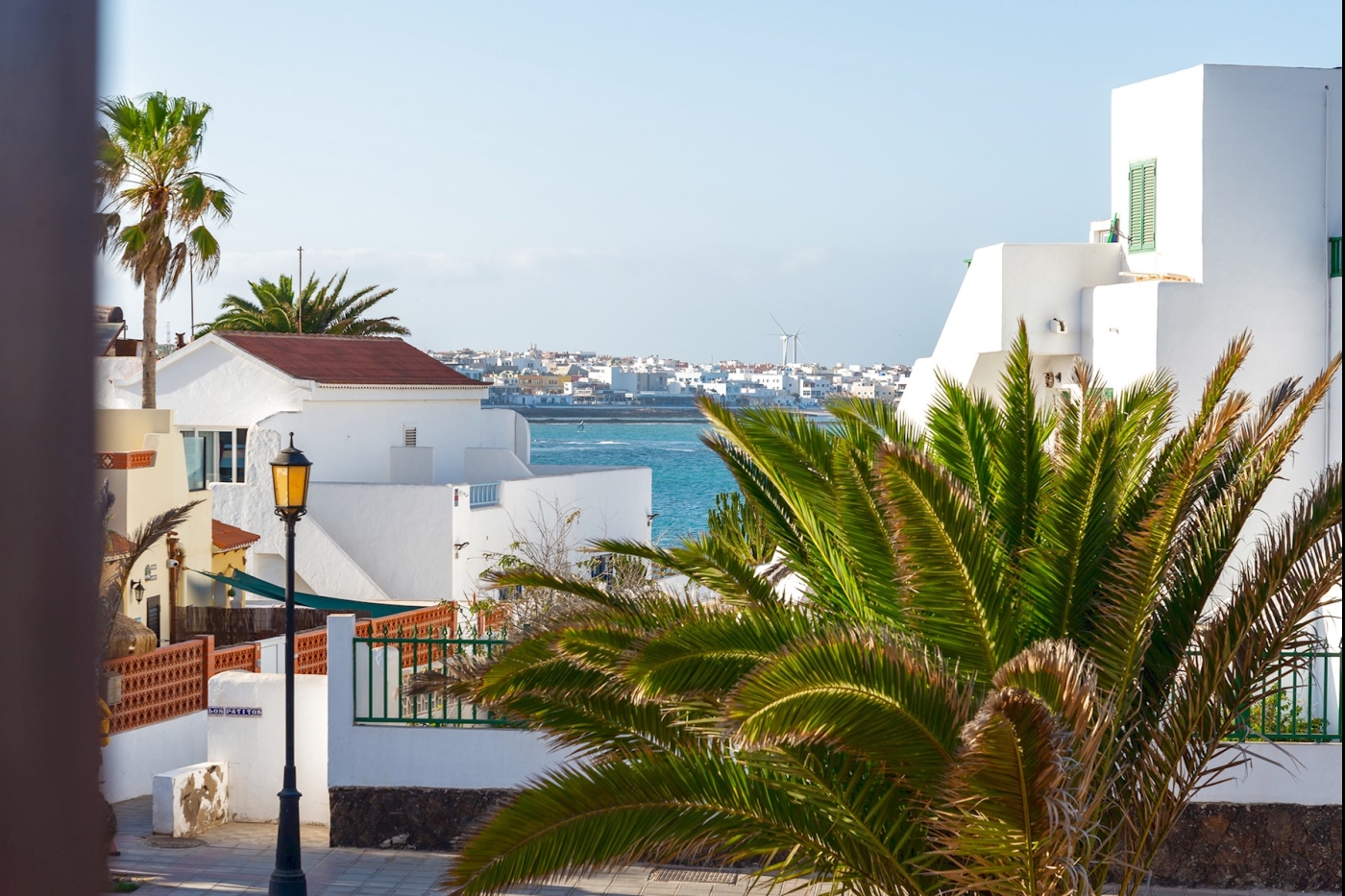 Bright apartment with terrace overlooking the sea in Corralejo