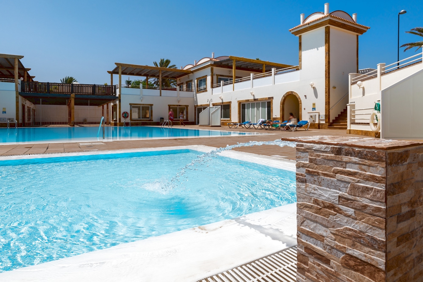 Apartment with patio and terrace in Corralejo