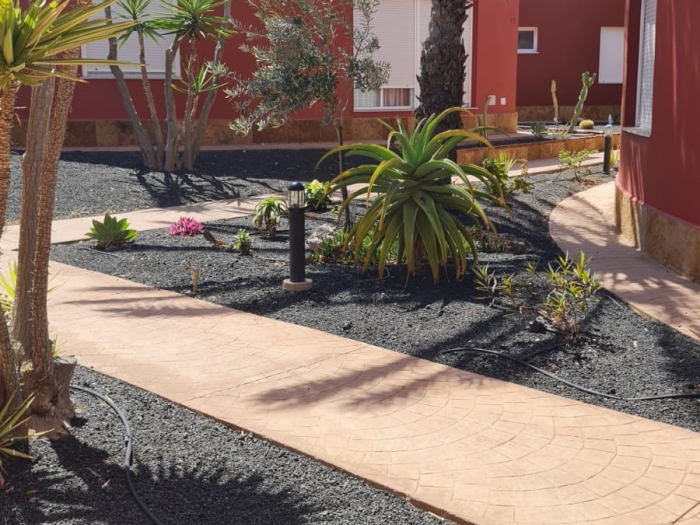 Apartment with patio and terrace in Corralejo