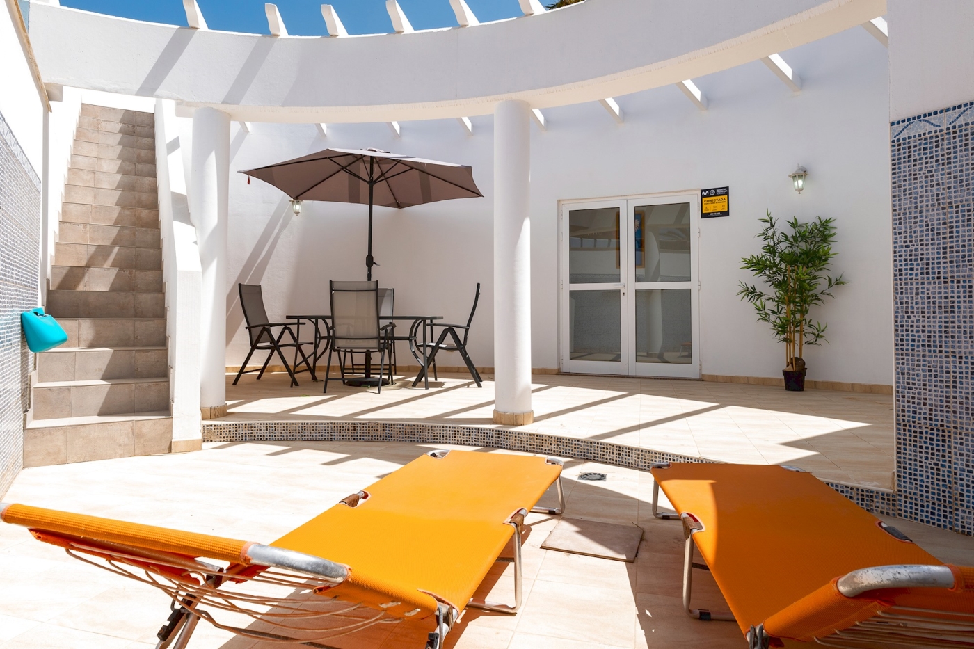 Apartment with patio and terrace in Corralejo