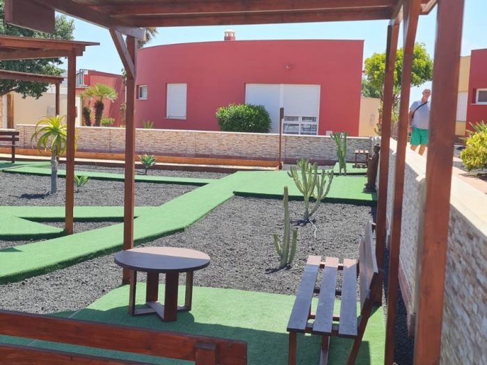 Apartment with patio and terrace in Corralejo