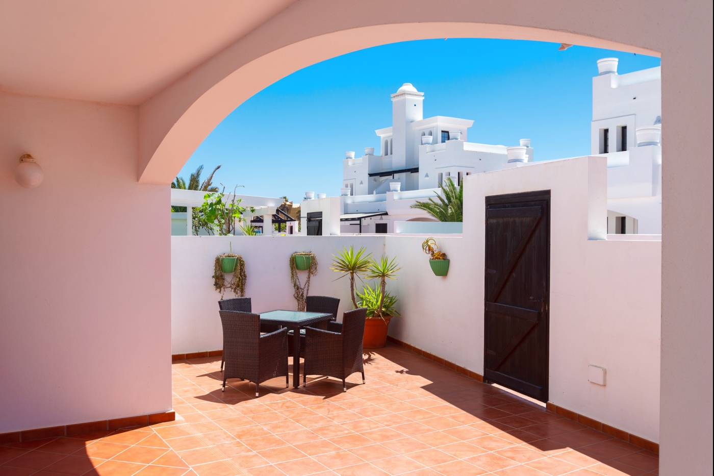 Beautiful and bright villa with swimming pool in Corralejo