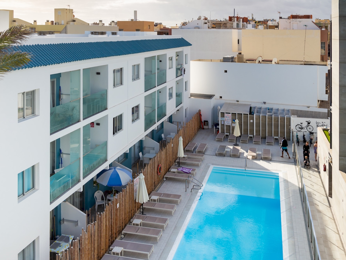 Apartamento en el complejo Sunset Bristol en Corralejo