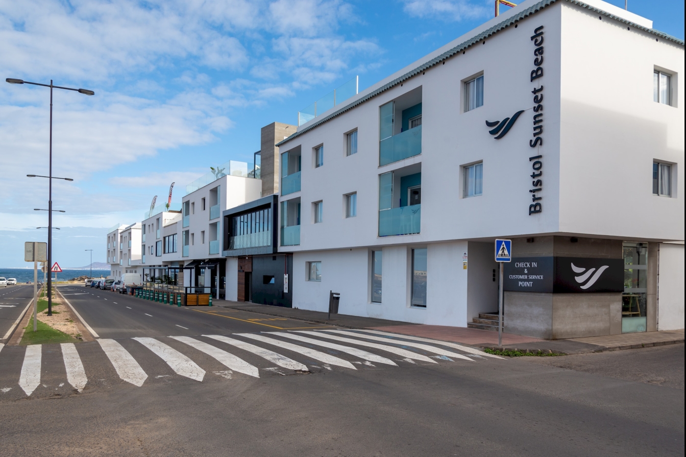 Apartamento en el complejo Sunset Bristol en Corralejo